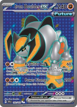 Iron Boulder EX (192/162) TEMPORAL FORCES