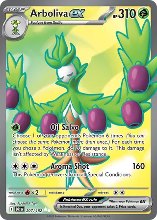 Arboliva EX (207/182) DESTINED RIVALS