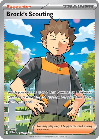 Brock's Scouting (179/159) JOURNEY TOGETHER