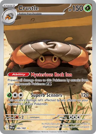 Crustle (186/182) DESTINED RIVALS