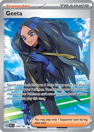 Geeta (218/197) OBSIDIAN FLAMES