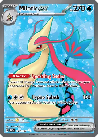 Milotic EX (217/191) SURGING SPARKS