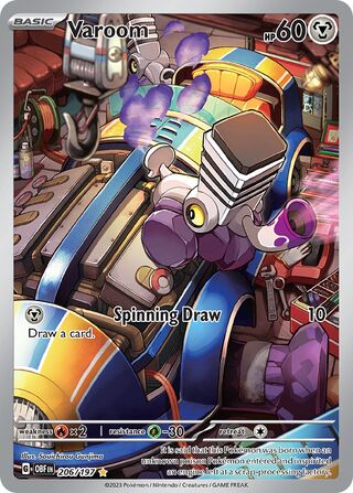 Varoom (206/197) OBSIDIAN FLAMES